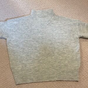 Madewell Women’s Light Mint Colored Knit Sweater
